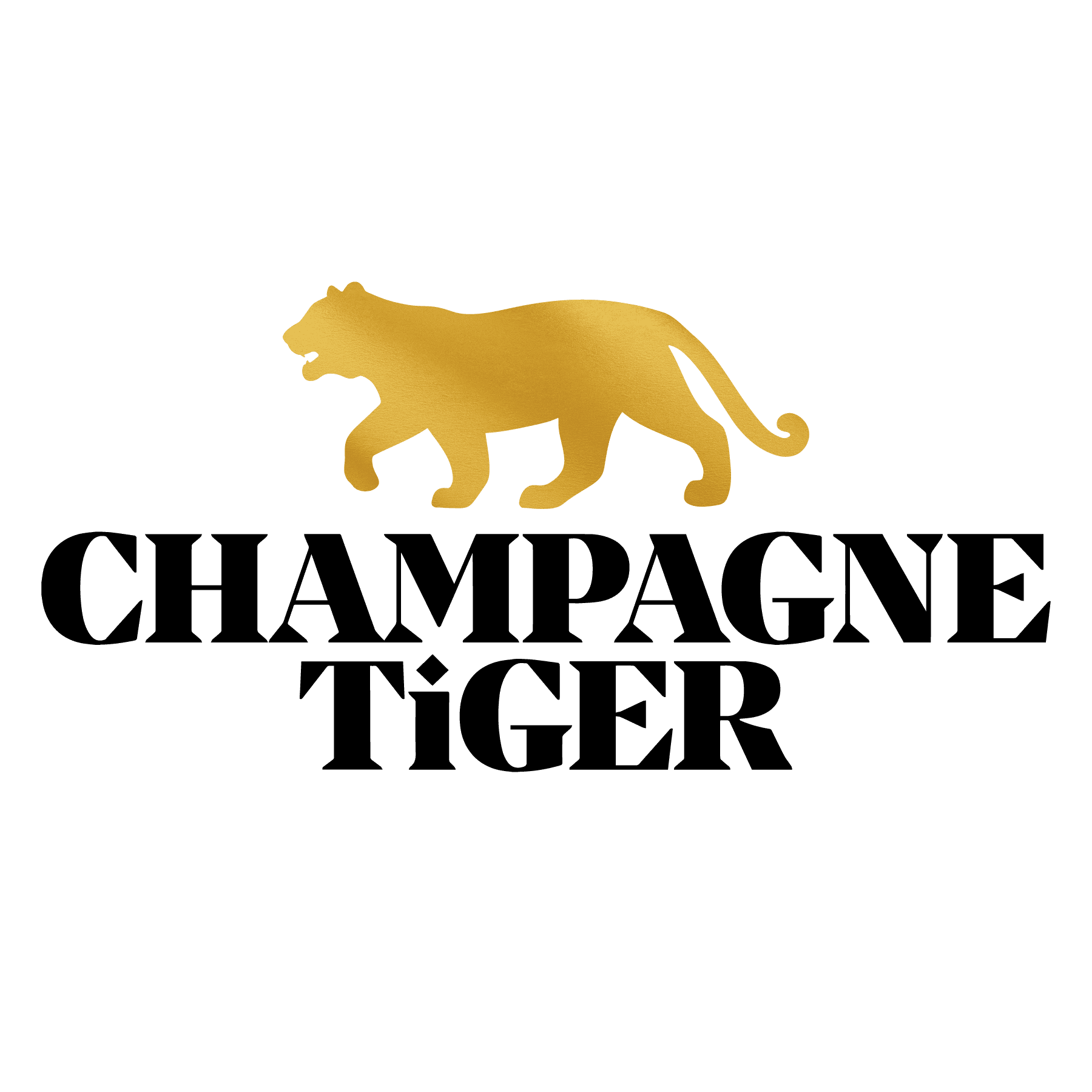 Champagne Tiger Logo Full Color