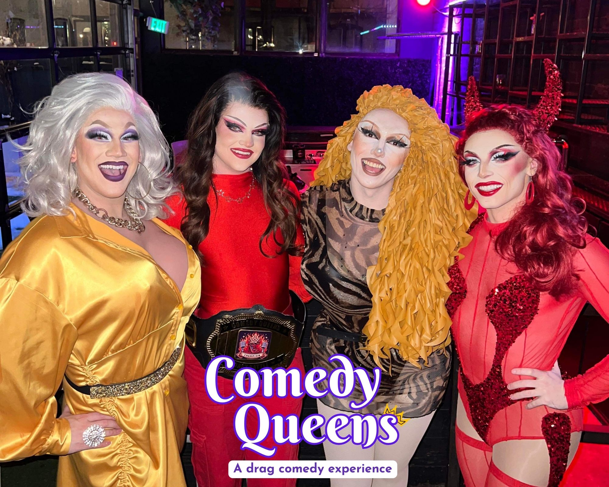 RISE Wall Photo Comedy Queens 1