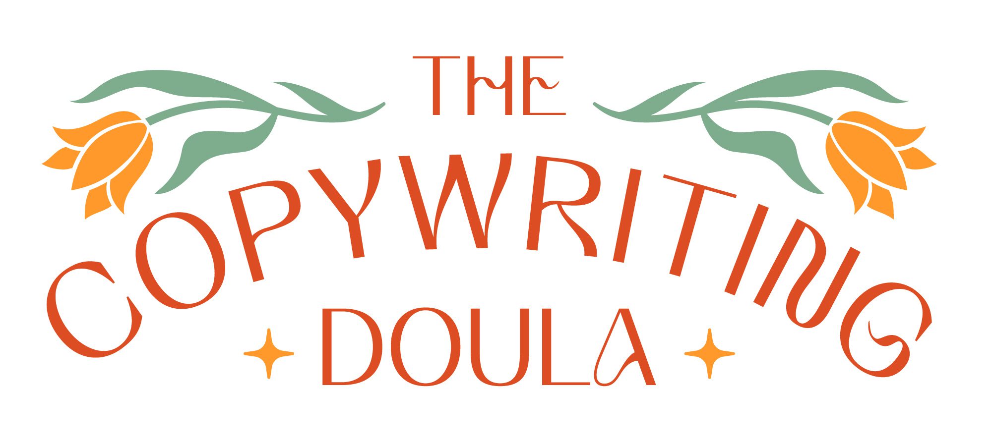 The Copywriting Doula Primary Logo Full Color