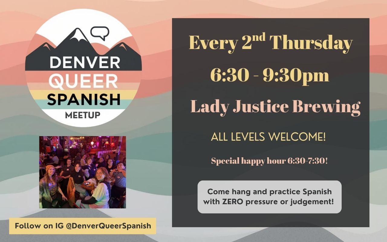 Denver Queer Spanish Lady justice brewing horiz